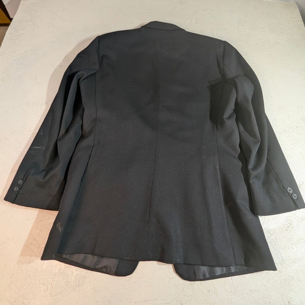 Cambrai Collection Wool Blazer Black Made in England READ - Picture 13 of 15